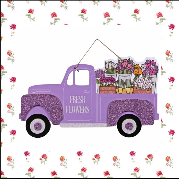 Bundle Set of 4 Spring Farmhouse Trucks - Picture 4 of 16